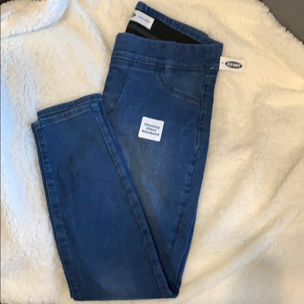 Old Navy Super Skinny Pull-On Jeggings Size 6SHORT - Picture 5 of 5